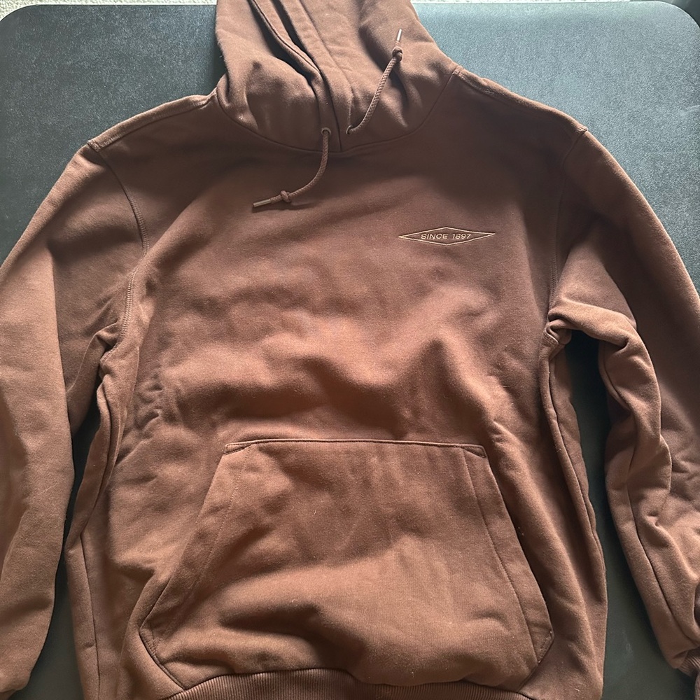 Filson Brown Hoodie - Large